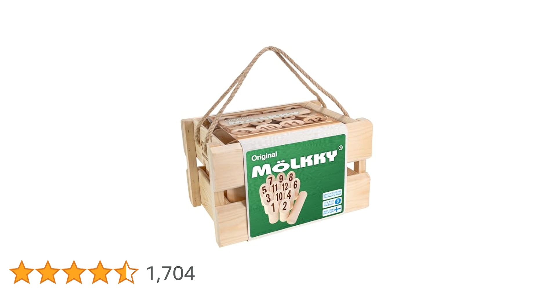 Amazon.co.jp: Molkky Original Game by Tactic Games US [並行